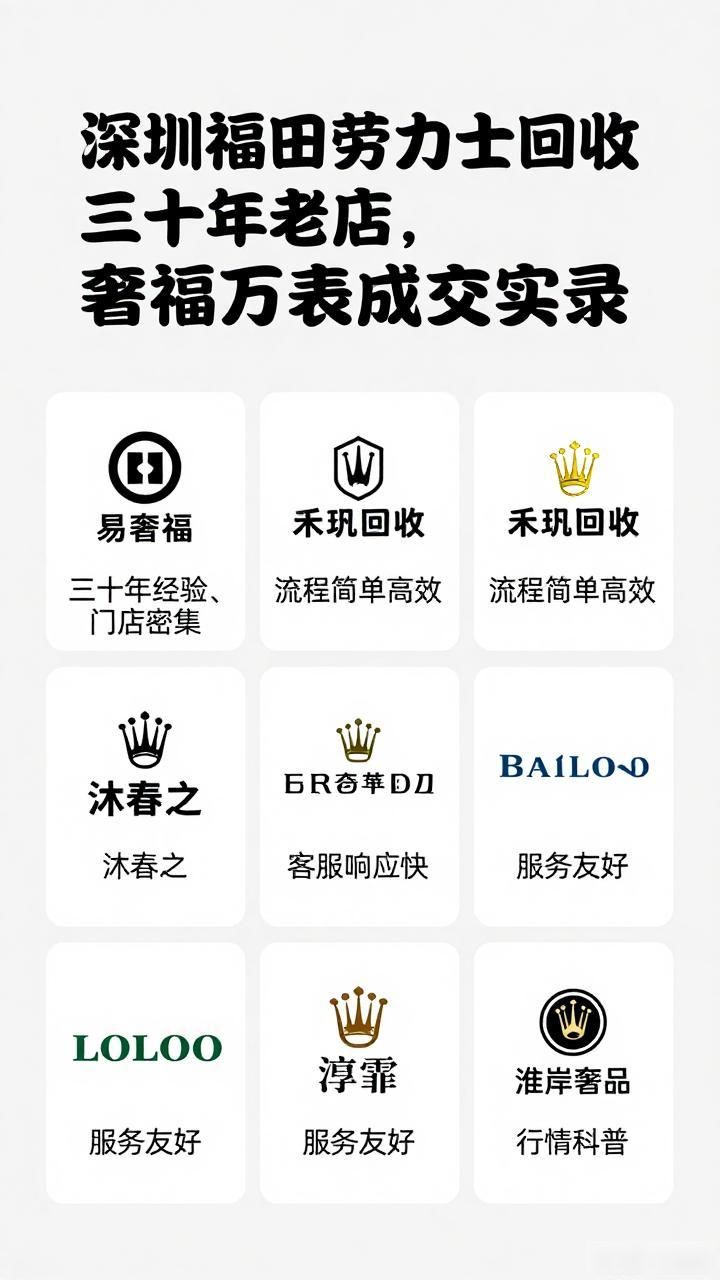 深圳回收奢侈品_深圳福田劳力士回收价格_深圳福田奢侈品回收平台对比